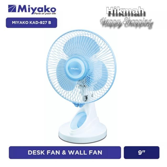 Kipas Angin Duduk Miyako KAD 927B / Kipas Angin 2in1 9inchi Miyako