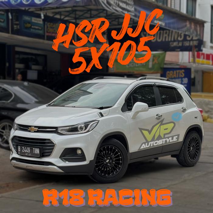 Velg Mobil R18 Chevrolet Trax HSR JJC Ring 18 5x105 Black | Velg Trax Ring 18 - hsr wheel sunter