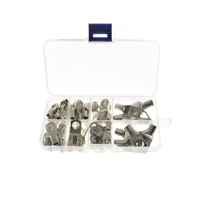 Terlaris, 60Pcs Lubang Baut Tinned Tembaga Skun Kabel Listrik