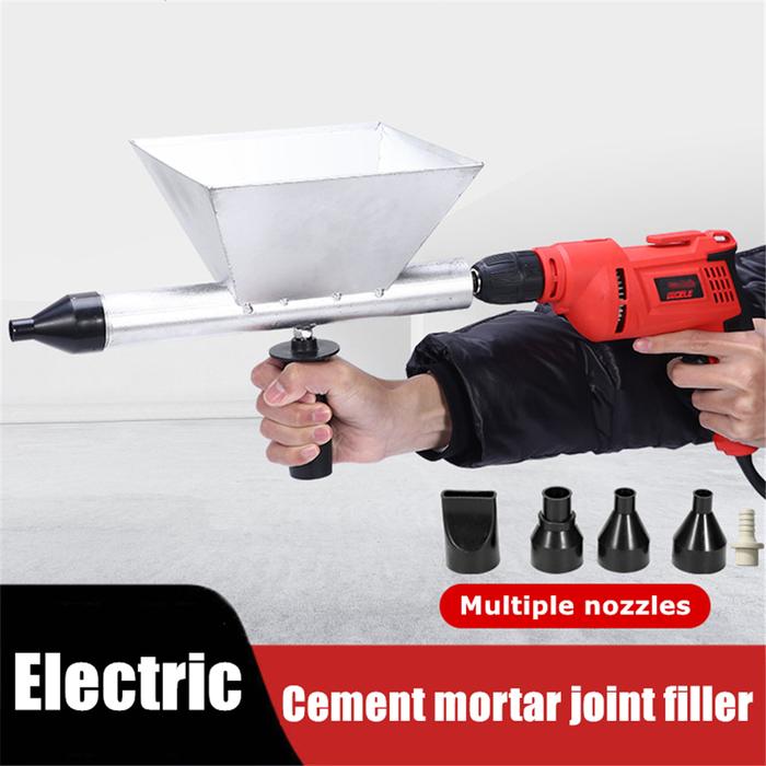 Electric Mortar Injector Automatic Caulking Tool Pointing Grouting Machine Mortar Pointing Grouting 
