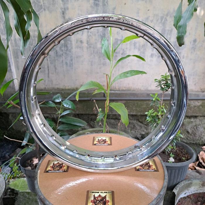 velg union cycle klx dtracker ring 14 2.15 hole 28 ORIGINAL velg klx dtracker velg kawasaki klx dtra