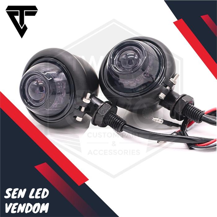 Lampu Sen Sein LED Vendom Motor Custom W175 XSR 155 Benelli Universal