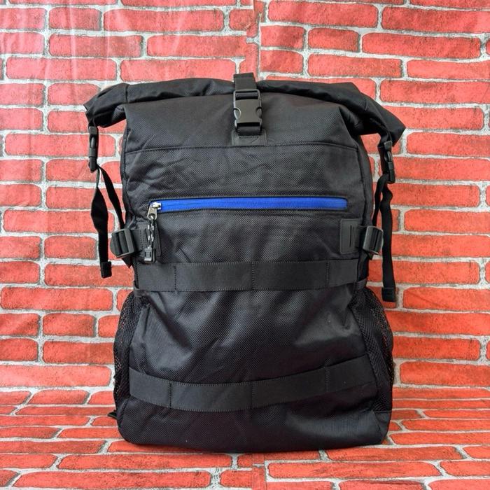 TAS RANSEL PRIA SECOND BRANDED HITAM SECURITY NO 1 / TAS BACKPACK PRIA KANVAS HITAM