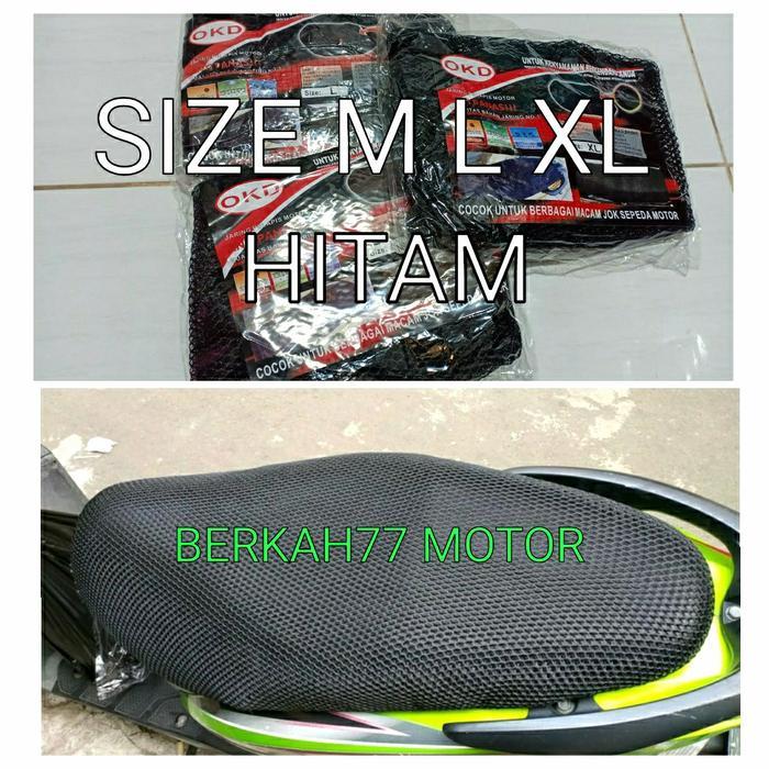 Terbaik Termurah Sarung Jok motor jaring black Terimakasih