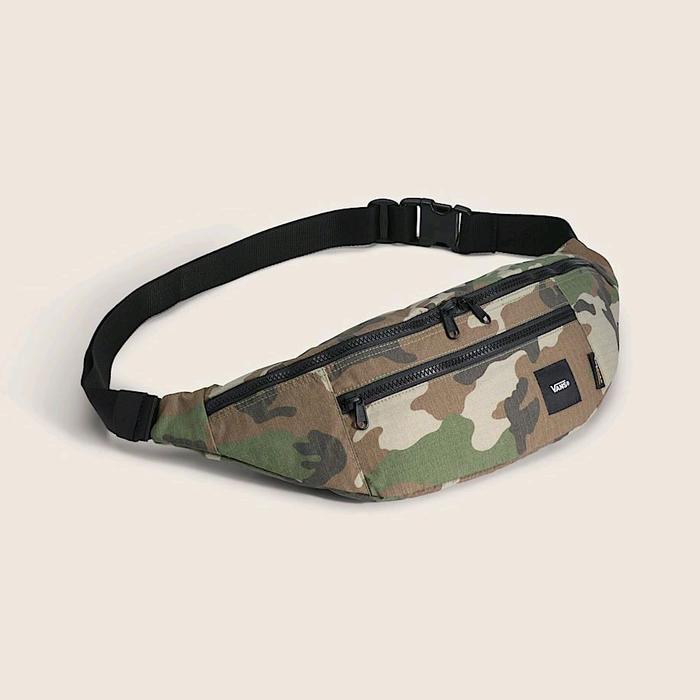 Vans Ward Crossbody Bag Camo Brown 100%Original