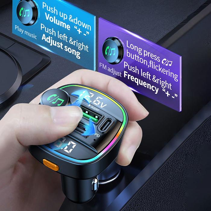 Handsfree Audio Receiver MP3 Player Car Radio Modulator MP3 Player