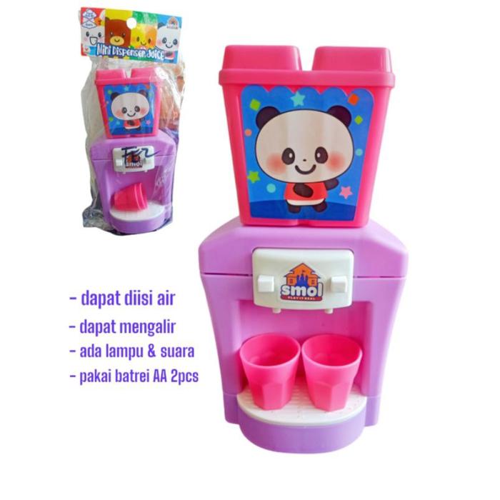 Mainan Dispenser Mini/Mini Dispenser Juice Bisa nyala lampu & suara Bisa diisi Air
