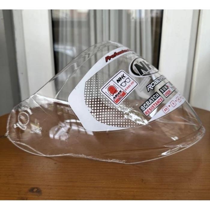 VISOR NHK R1 MAX & R1 ELITE ORIGINAL | SET SPAREPART KACA HELM | PnP S1 GP PRO S1GP CLEAR BENING