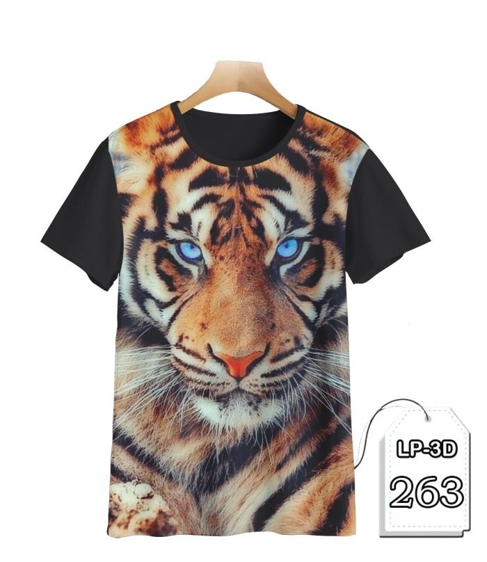 Kaos Anak Harimau Sumatera Baju Harimau MAUNG 3D Anak #LP3D-263