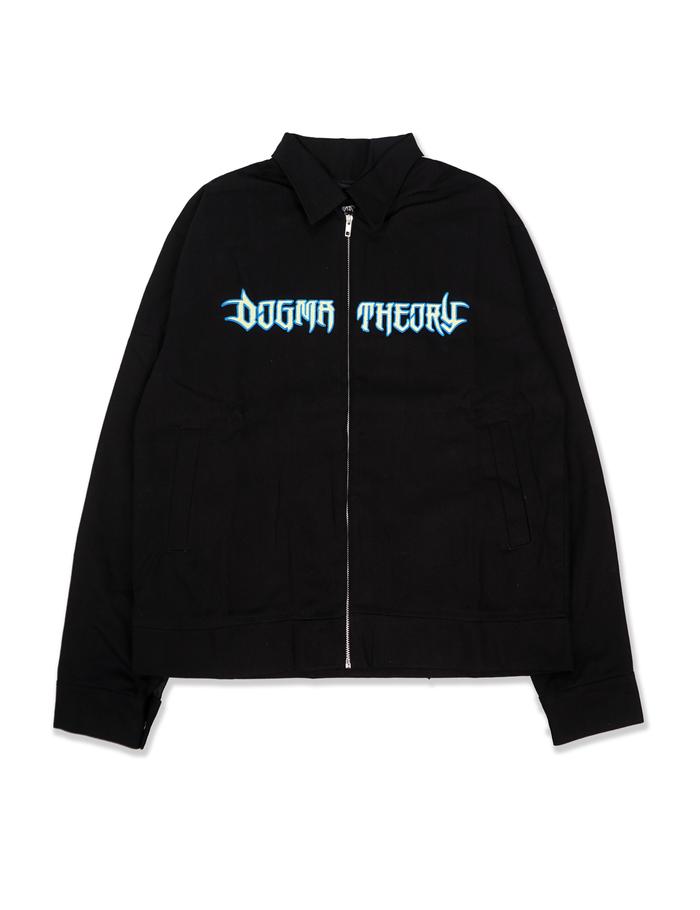 KKONTENER X DOGMA THEORY THE REAPER WORK JACKET BLACK