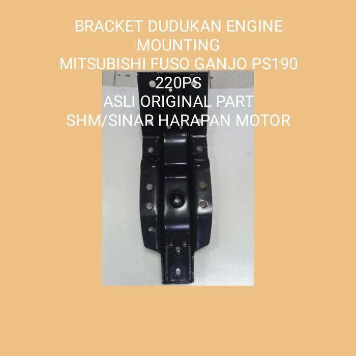 BRACKET ENGINE MOUNTING GANJO PS190 BRACKET DUDUKAN MESIN FUSO 220PS KI1