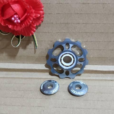 "Jual Produk Pulley RD 11T Ceramic Keramik Sealed Bearing CNC Jockey Wheels Rear Derailleur Gir ''