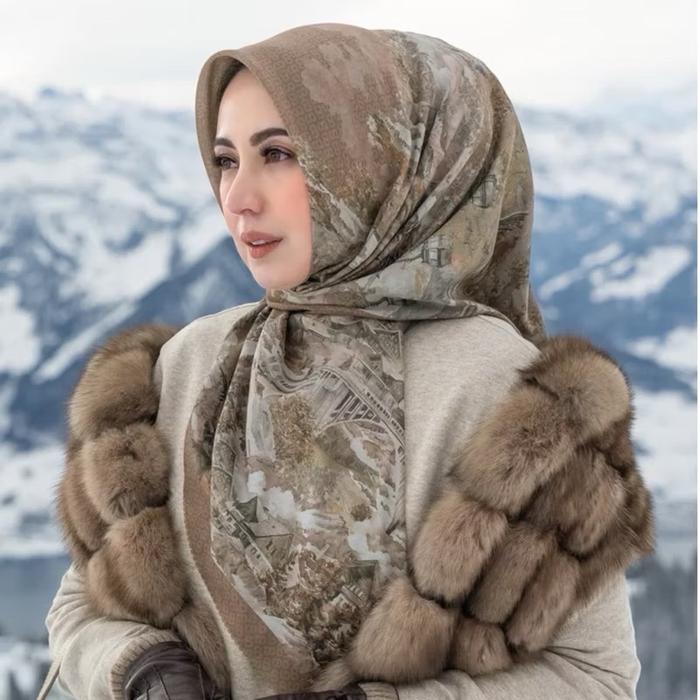 Buttonscarves Switzerland Series Original Buttonscarves