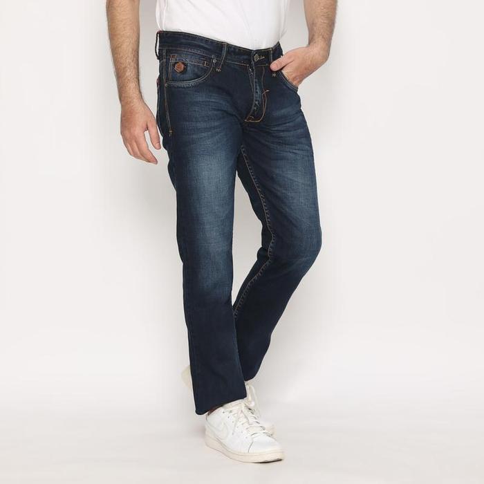 Celana Panjang Jeans Premium Jack Marco Denim Reguler Fit Pria