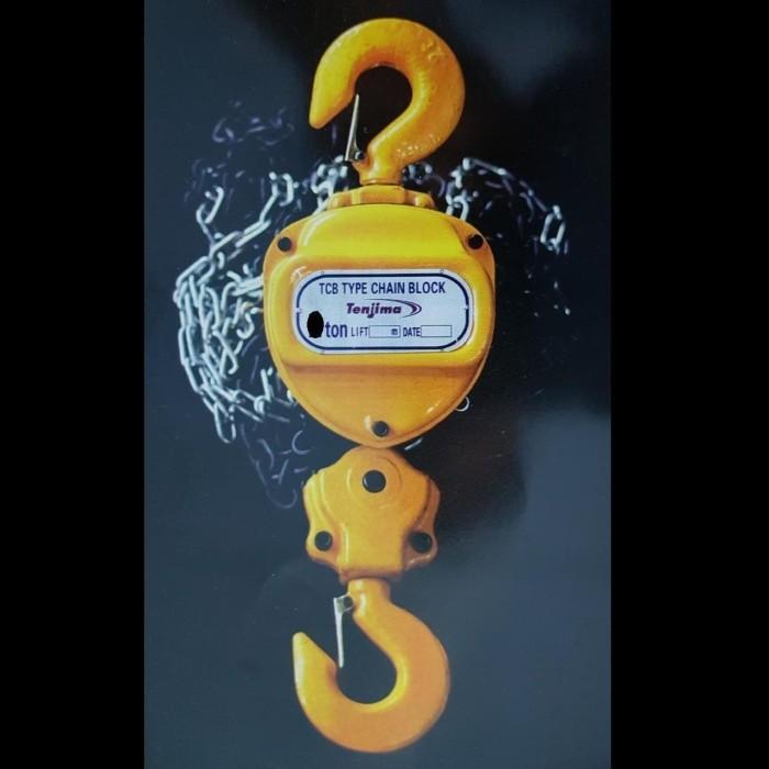 Tenjima Chain Block 1 Ton X 5 Meter - Takel Katrol Hoist 1 Ton 5 Meter Terlaris
