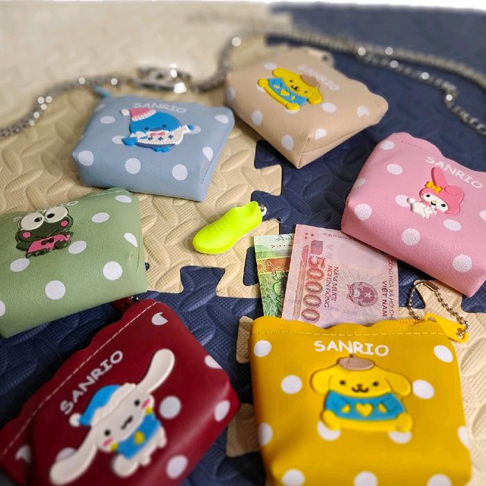 Dompet koin lucu karakter unik / pouch make up mini Wanita