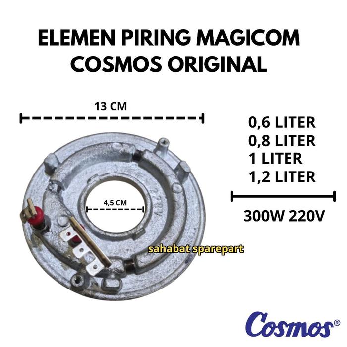 Elemen Piring Rice Cooker Cosmos Original