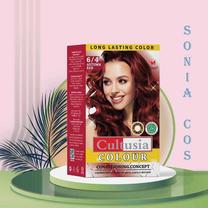 Cultusia Hair Color Autumn Red 6 4 30 ML