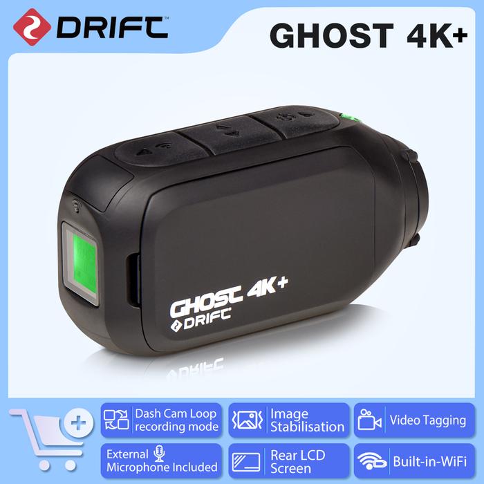 Drift Ghost 4k Plus Action Camera HD Motorcycle Bicycle Bike Body