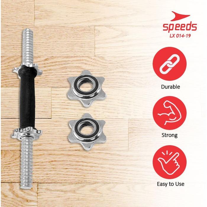 SPEEDS STICK BARBEL DUMBELL GYM 35 cm STICK DUMBELL BAR Fitness Gym Stick Bar 014-19