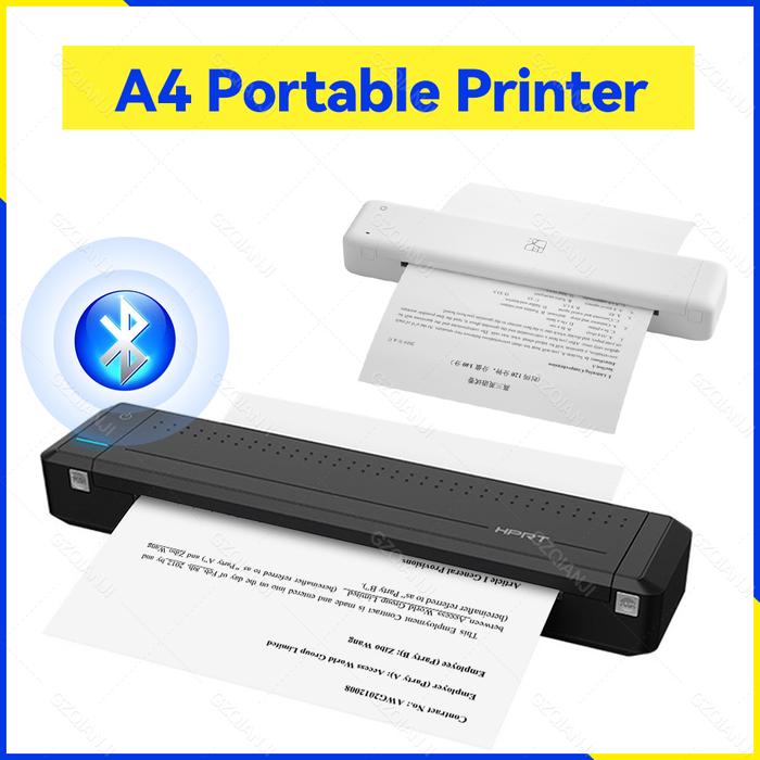 Mini Printer A4 Paper Bluetooth USB HPRT MT800 Portable for Android