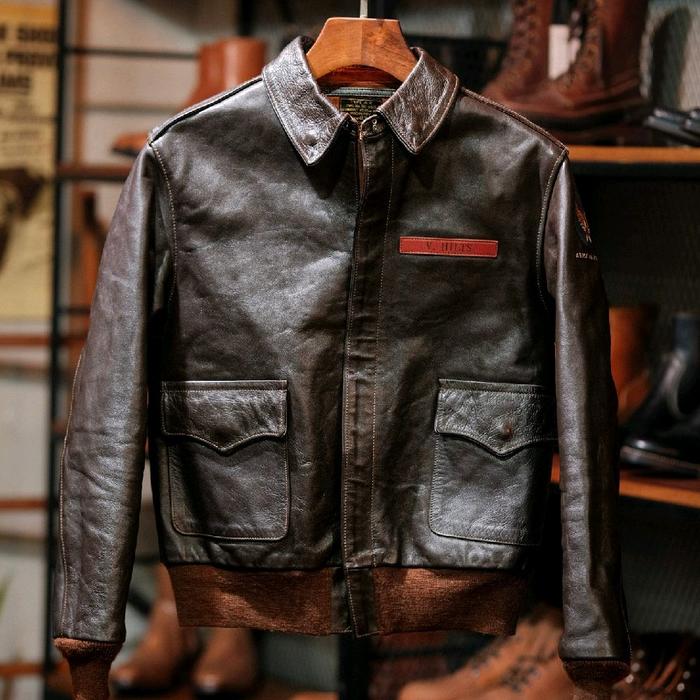 Toys Mccoy Steve Mcqueen Flight Jaket Horsehide Made in Japan