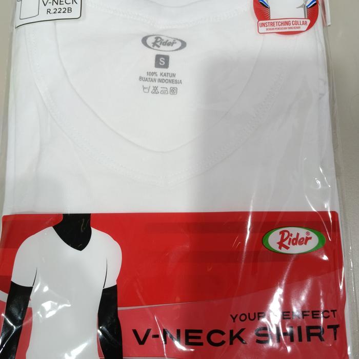 Oblong rider unisex original o neck dan v neck / Kaos dalam rider tidur sport
