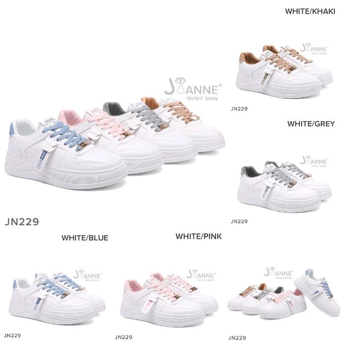 *[PENGIRIMAN DARI TANGERANG]*  New Arrivall… *JOANNE Casual Sport Sneakers Shoes Sepatu Wanita #JN22