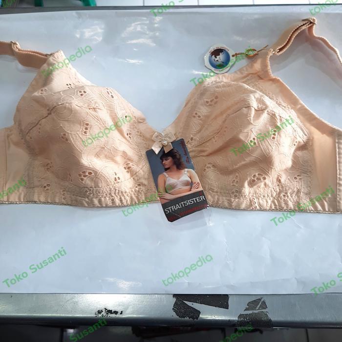 Bh Bra Strait Sister Katun Asli Original Import No 34 -Gratisongkir