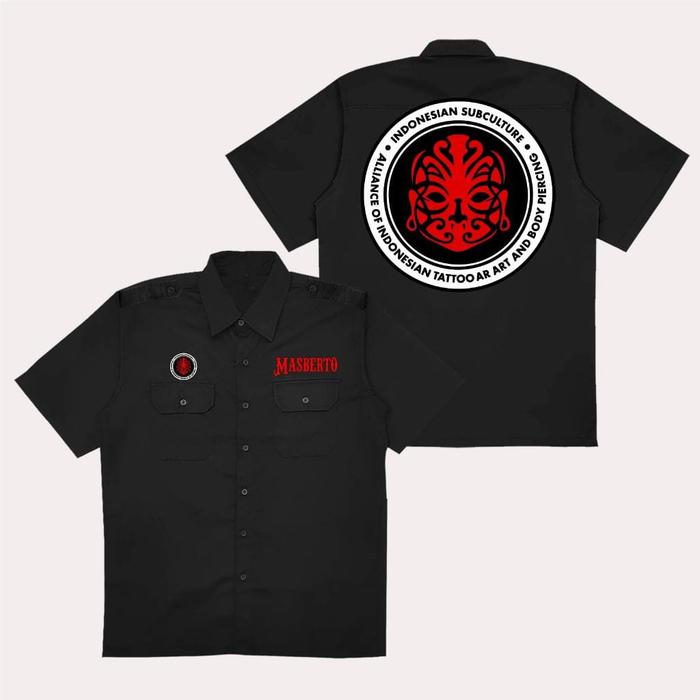 Jinan Clothing - Kemeja pdh -Pdh masberto subculture - Pakaian pria - Pakaian wanita - Vintage -Casu