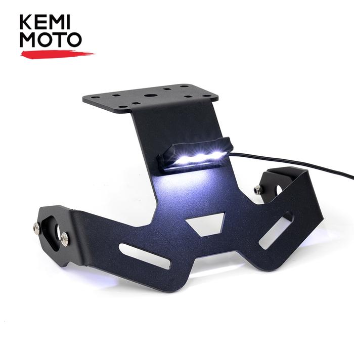 MT15 2019 2020 Tempat Pelat Lisensi dengan Lampu LED Rangka Belakang