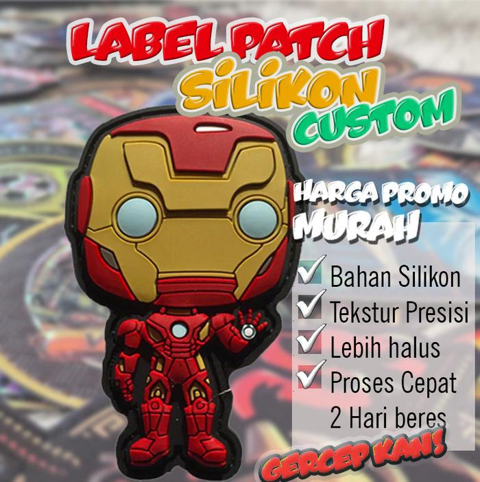 Label Baju Jersey Silikon – Jahit atau Tempel