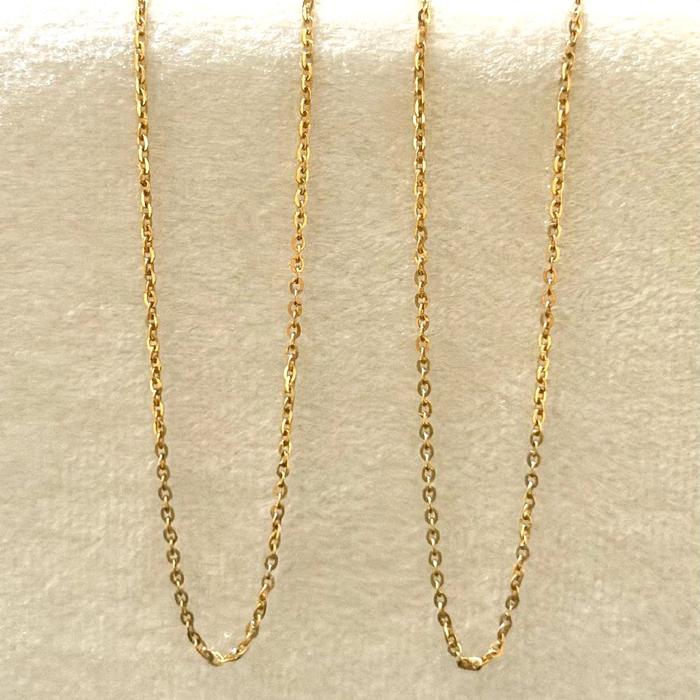 Kalung Emas Rantai Polos 8k Yellowgold