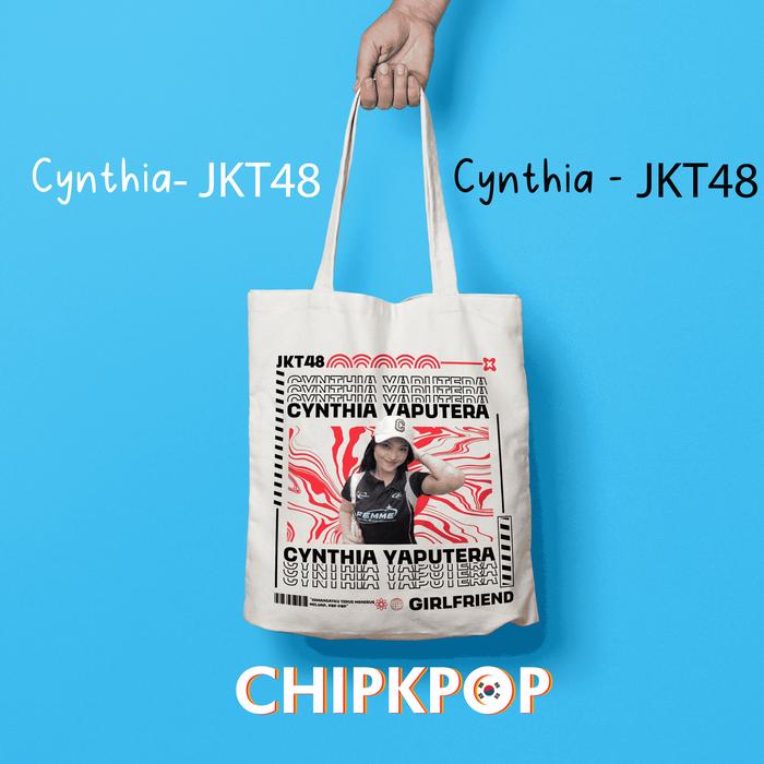 [PAKET SET CYNTHIA ] [JKT48] I TOTEBAG OSHI CYNTHIA JKT 48 FANMADE BISA COD I TOTEBAG JKT 48 OSHI CY