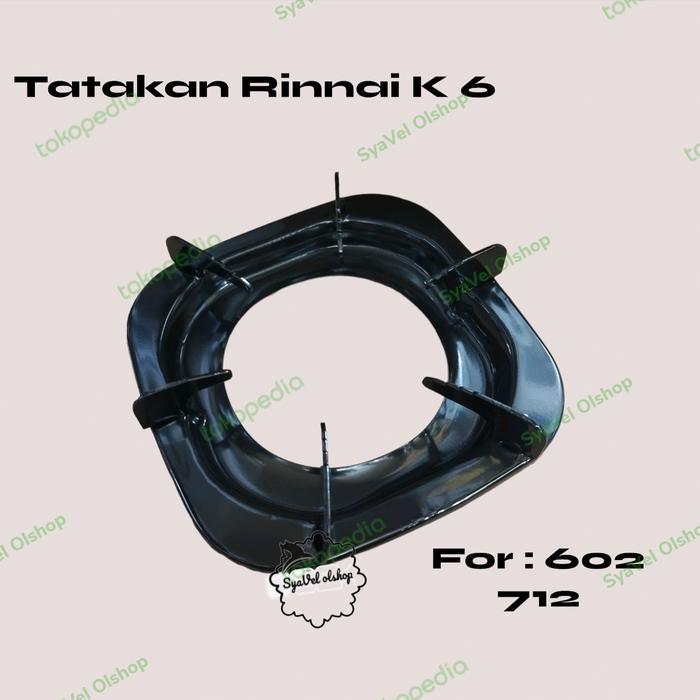 tatakan kompor gas rinnai kaki 6 tungku