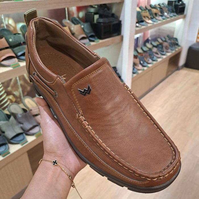 Watchout Sepatu Pria Casual Original 100% dari Matahari Bahan Sintetis Ringan Sol TPR Empuk Nyaman u