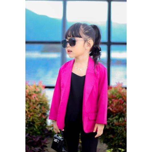 Blazer Anak Kids by Keenanthi / Blazer Kids Fuschia / Blazer Fuschia