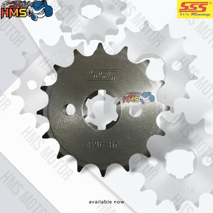 GIR GEAR DEPAN SSSS 428 RXZ JUPITER Z VIXION OLD NEW NVL NVA JUPITER MX OLD NEW VEGA ZR MX KING VEGA