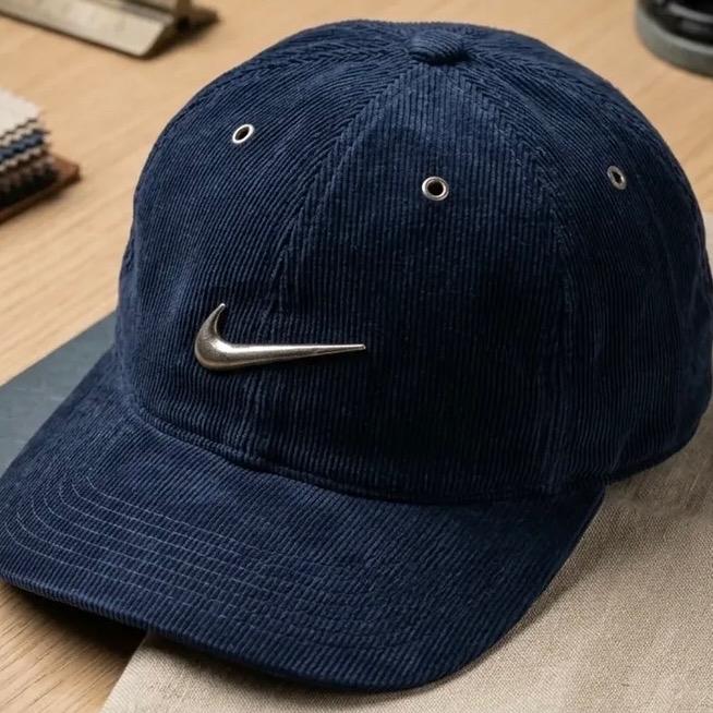 Topi Nike Vintage Cordurouy Caps Snapback Hat Authentic Original