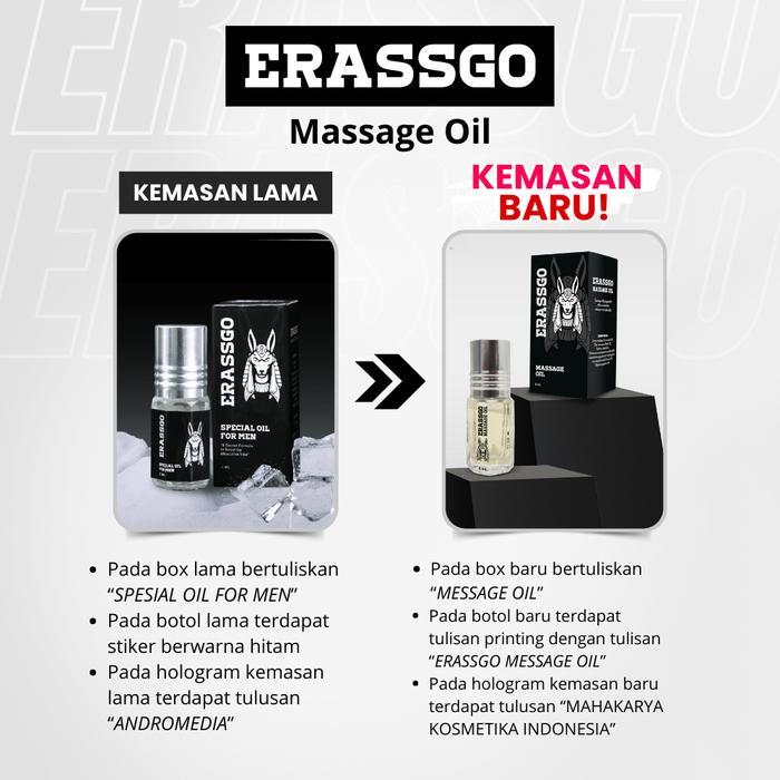 Erassgo Roll On Minyak Pijat Anti Kebas Ereksi Keras dan Tahan Lama