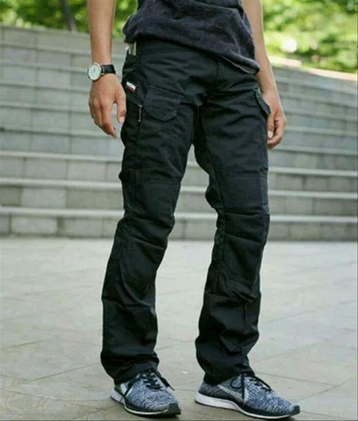 Eiger - Celana Tactical Panjang Cargo Celana Pria Outdoor