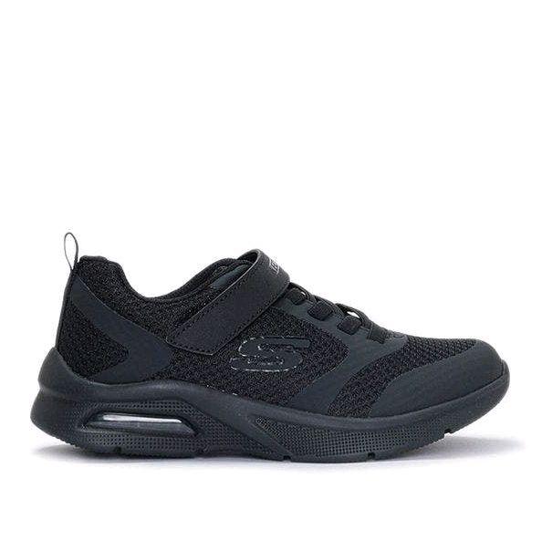 Sepatu Skechers Microspec Max Full Black Kids Shoes - Black - Full Hitam BTS SKE303543LB