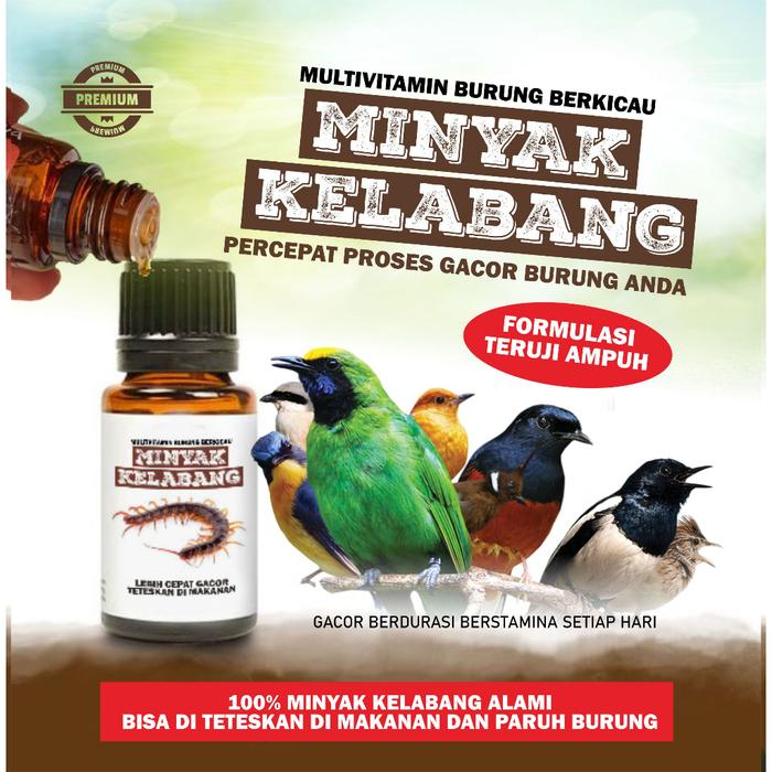 BIRD COOLER NUTRIBIRD OBAT VITAMIN PENURUN BIRAHI BURUNG ANTI OVER