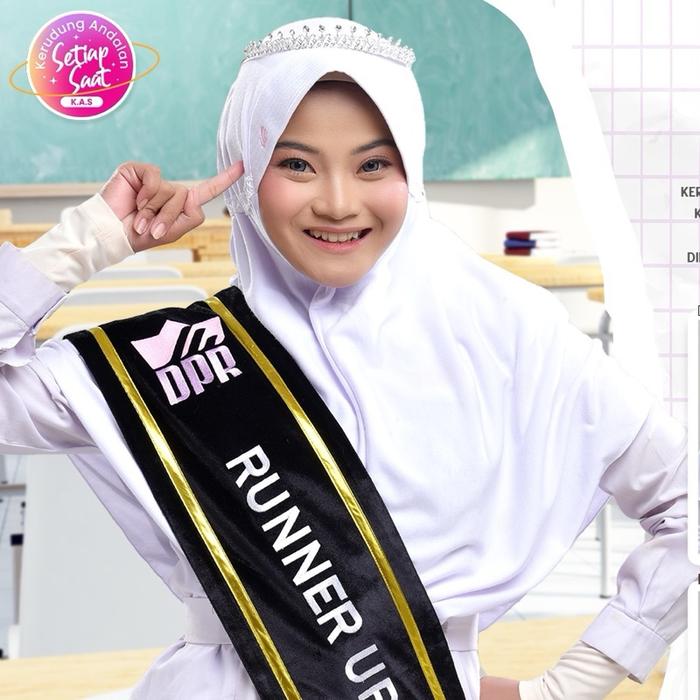 Rabbani - Kerudung Sekolah Innova Serut Samping Original