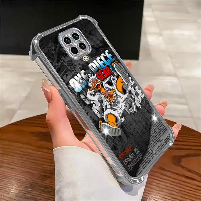 Casing Cocok Untuk 【Redmi Note 9 Pro 4G】Case Hp Keren, Trendy, Anime One Piece Dengan Gambar Grafiti