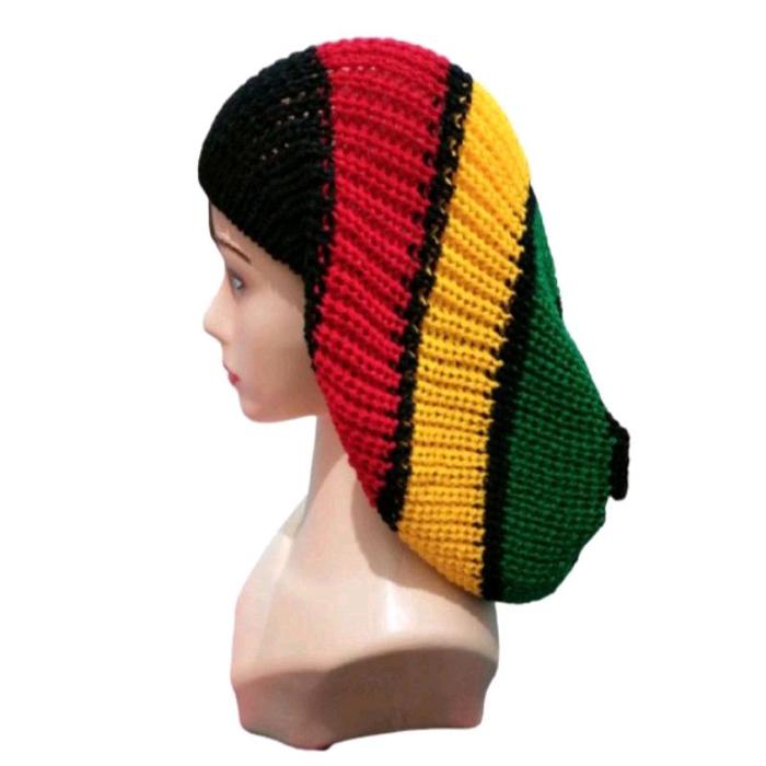 kupluk besar/kupluk renggae/bahan rajut Pria