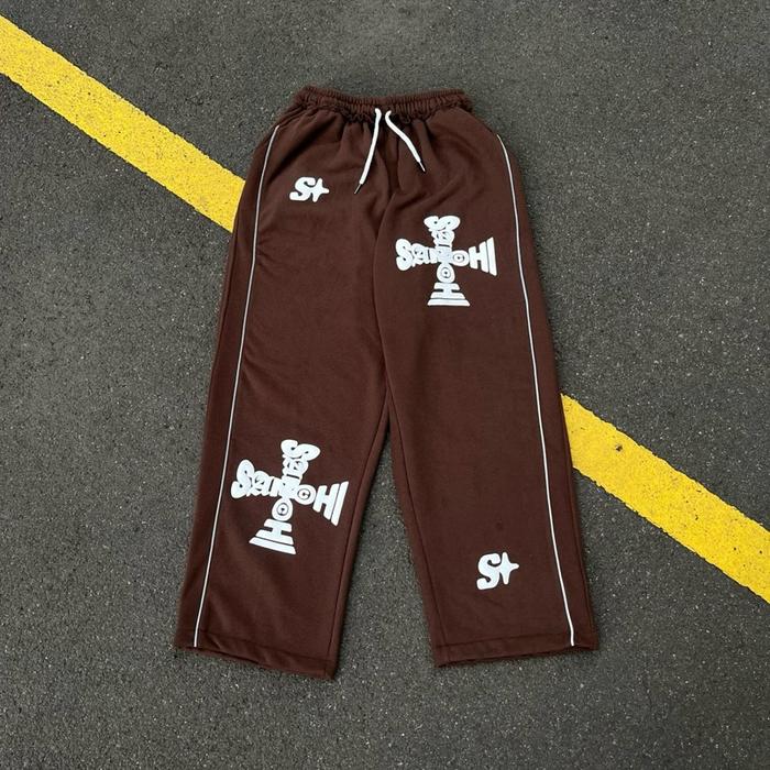 Sanchi Studios - Sweatpants Dazzling Brown Unisex