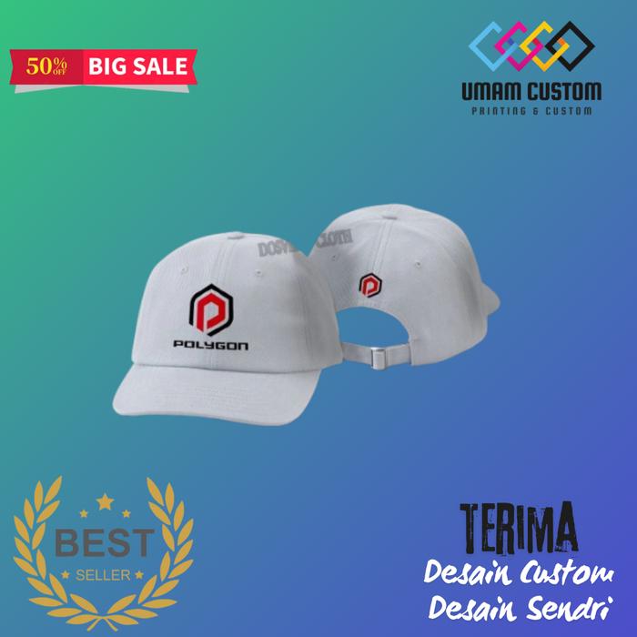 Topi Baseball POLYGON keren BERKUALITAS !!! Pria Wanita POLYGON BIKE