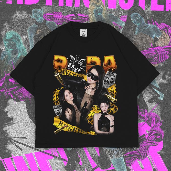 [HOT] Boxy Oversize RORA BABYMONSTER WE GO UP Series Tee