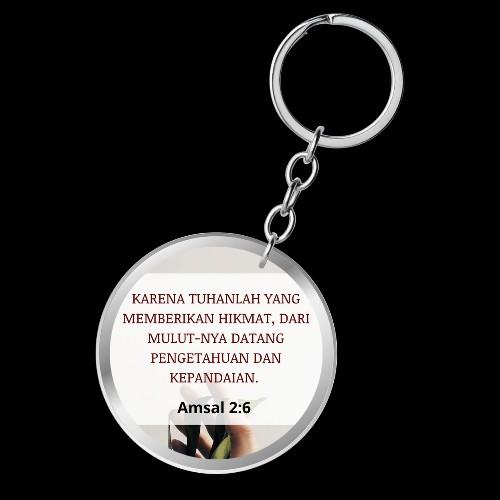 Gantungan Kunci Ayat-Ayat Alkitab dan Motivasi Kristen